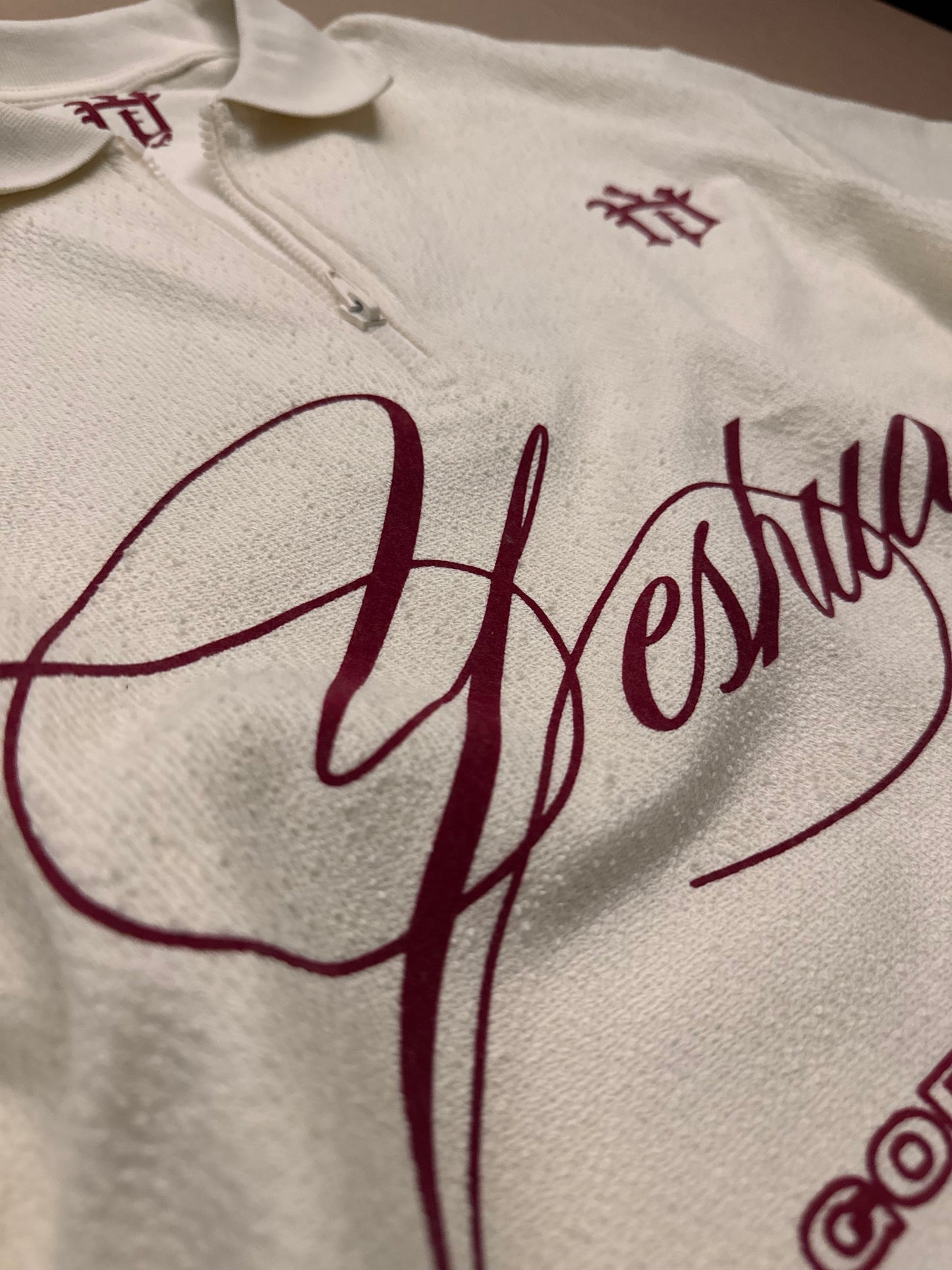 Yeshua Quarter Zip Long Sleeve polo