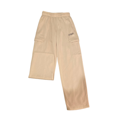 By Faith Wide-leg Cargo Sweatpants