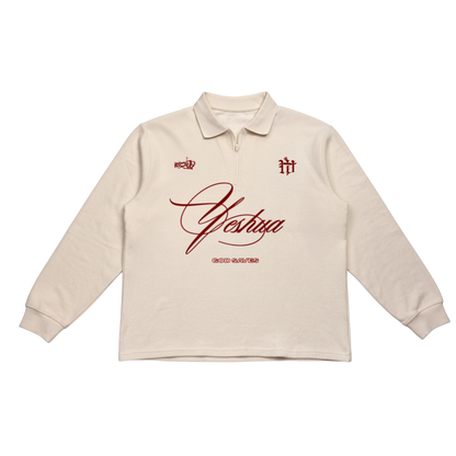 Yeshua Quarter Zip Long Sleeve polo